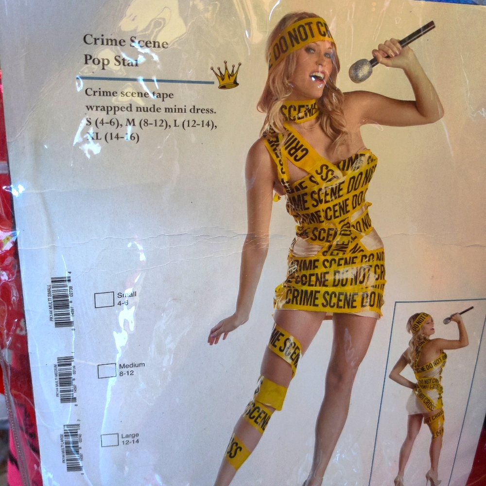 Crime scene pop star